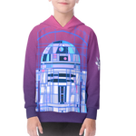modHero R2 Kids R2️⃣ Deep Blue | modHERO Deco Mech Sunset Graphic Hoodie Yoycol