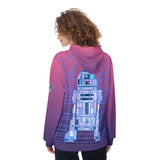 R2 Ombre | All-Over Print Women's Pullover Hoodie